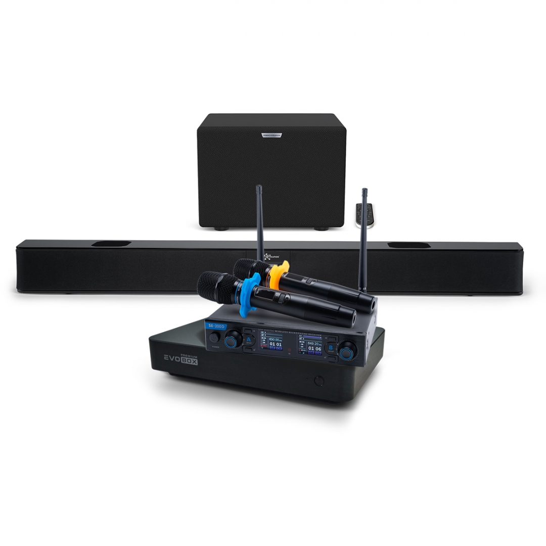 Hi-End караоке-система EVOBOX Premium + EvoSoundBar (саундбар с караоке) в Кировской области