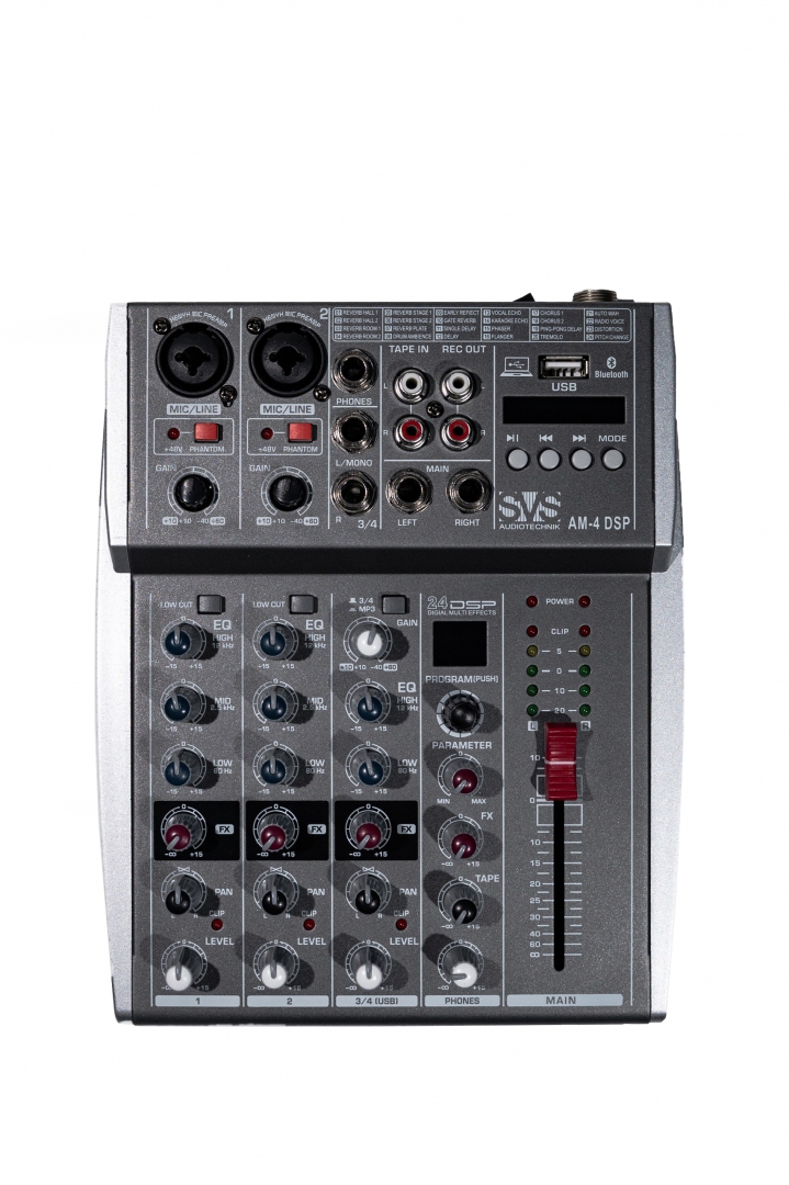 SVS Audiotechnik mixers AM-4 DSP Аналоговый микшерный пульт, 4-канала в Кировской области