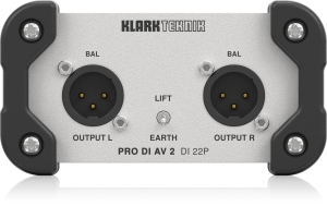 Klark Teknik DI 22P пассивный стерео директ-бокс в Кировской области