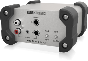 Klark Teknik DI 22P пассивный стерео директ-бокс в Кировской области